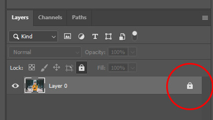 Duplicate The Background Layer