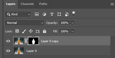 Select The Subject & Create Mask