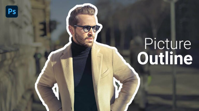How to Outline a Picture in Photoshop in 1 Minute