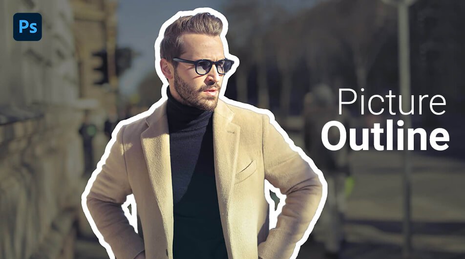 How to Outline a Picture in Photoshop in 1 Minute